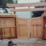 Tier Fencing Inc - Wooden Gate